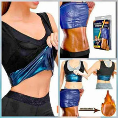 Camisa Redutora de Mulher com Efeito Sauna