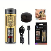 Máquina de Barbear Elétrica Portátil USB